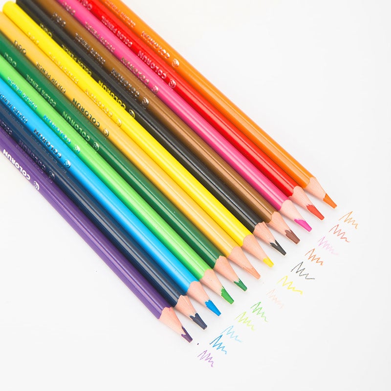 Deli 18 Coloured Pencils - Value Co Online Shopping - South Africa