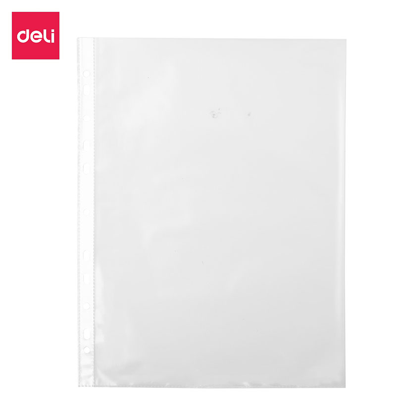 Deli Sheet Protector A4 0.035Mm Transparent – Value Co – South Africa