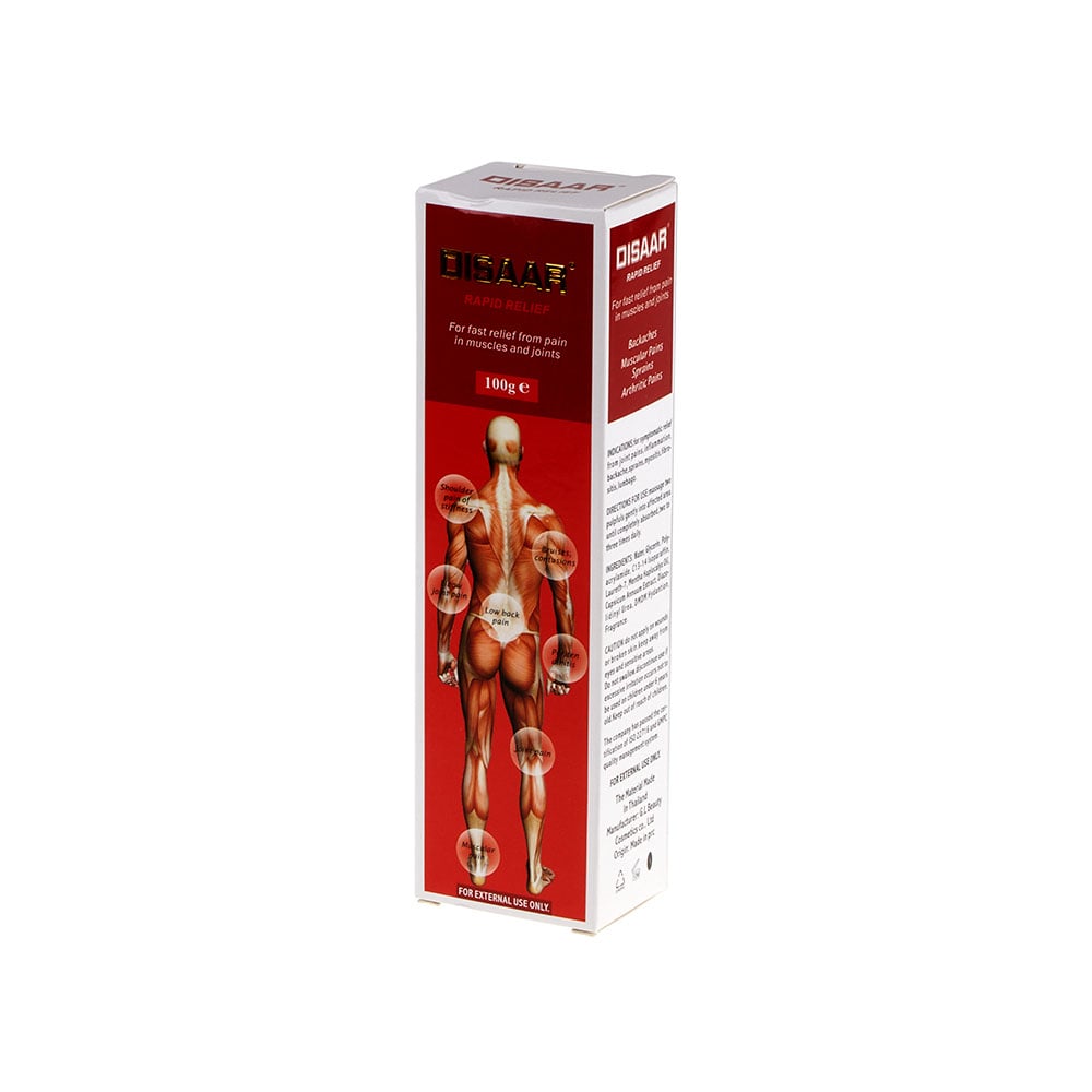 Disaar Muscle and Joint Rapid Relief Cream Ds51375 – Value Co