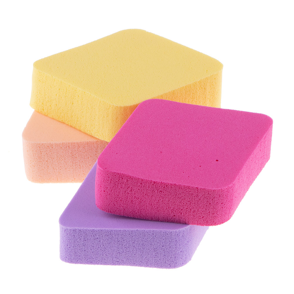 Powder Puff Sponge 4Pcs Value Co South Africa