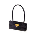 Faux Croc Leather Handbag